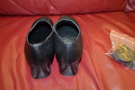 Kožené boty nové, 38