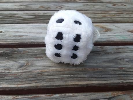 Plyšová hrací kostka, 