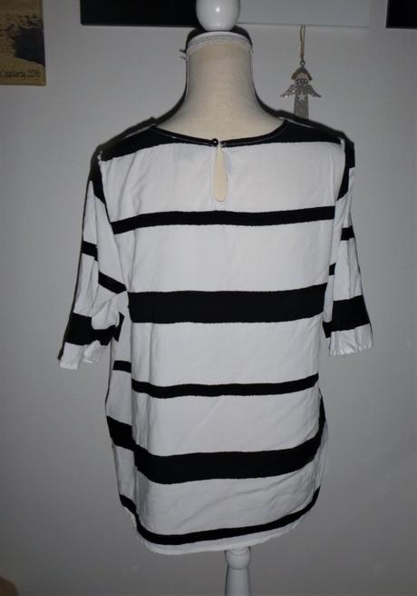 Triko halenka prouhatá - vel.l-xl, esmara,l