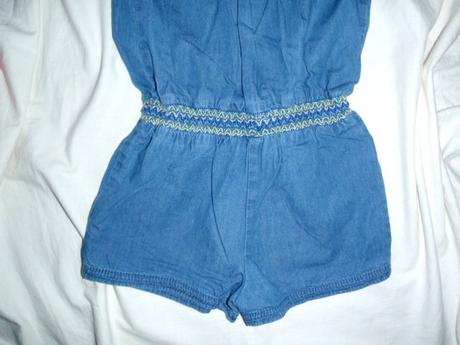 Nádherný letní vyšívaný riflový overal, cherokee,116