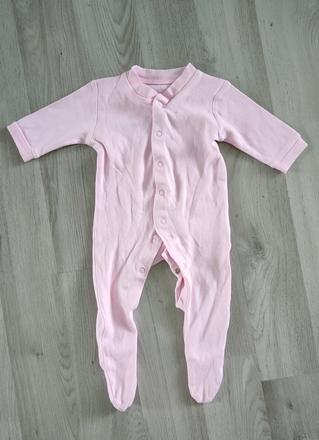 Růžový overal vel. 62, tesco,62