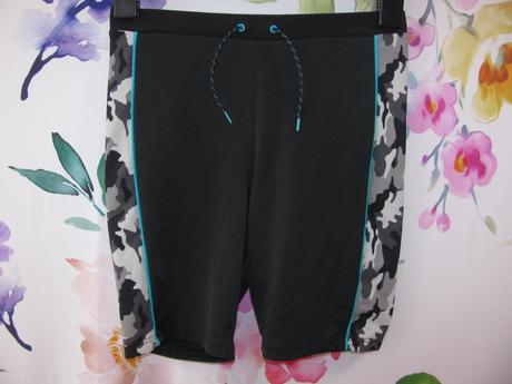 Černé chlapecké plavky s maskáčovou vsadkou, tu,146