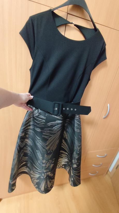 Společenské šaty luxe by dorothy perkins, černé, dorothy perkins,40