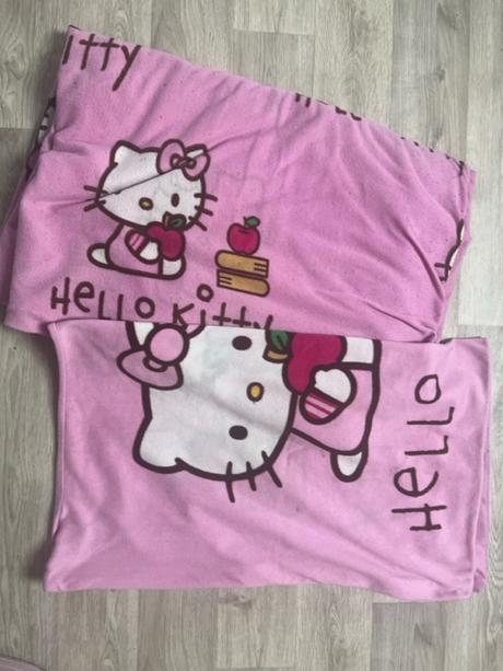 Povlečení hello kitty - mikroplyš, šířka (cm): 60,délka (cm): 90