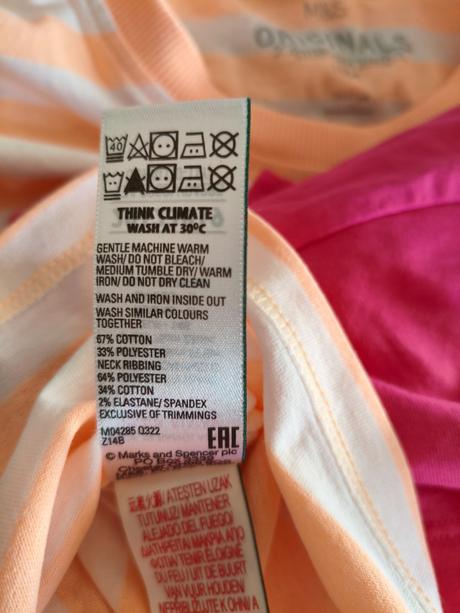 Trika krátké croptopové 2x vel.146, f&f,140 / 146