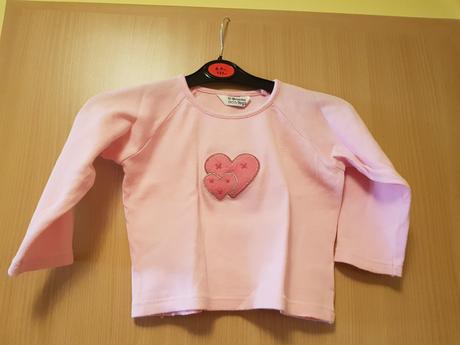 Dívčí tričko značky teddy togs, velikost 12-18 měs, 80