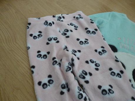 Flís komplet panda vel.4-5, 110