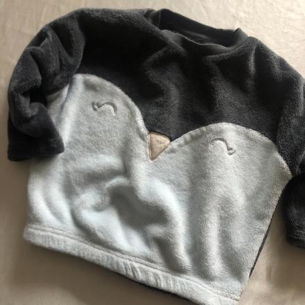 Plyšová mikina tučňák, tu,92