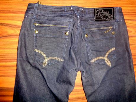 Luxusní tmavomodré rifle reactive w31/l33, 40