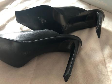 Extra vysoke cerne celo kozene boty bata 37, baťa,37