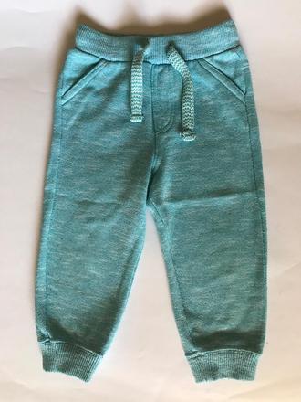 Tyrkysové tepláčky, f&f,80