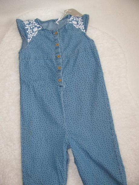 Letní kalhotový overal s výšivkou, tu,92