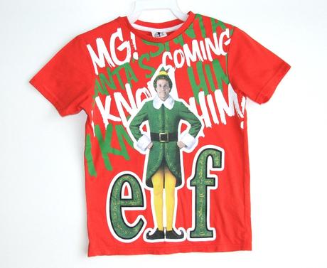 P781 chlapecké triko s elfem vel. 7-8 let, 128