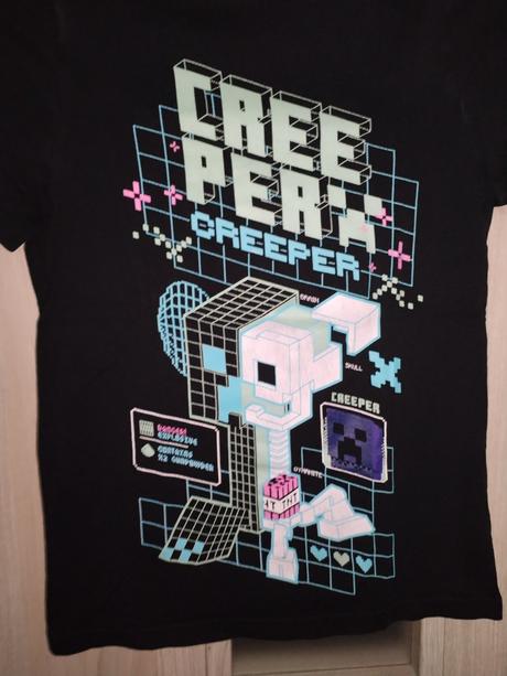 Tričko minecraft vel.146, 146