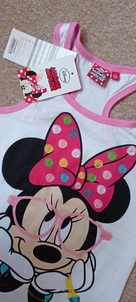 Tílko s minnie zn."disney" vel."128", disney,128