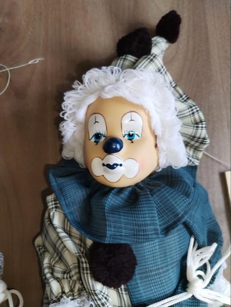 On + ona originální dekorace klauni, 