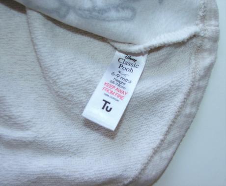 P214 šaty s medvídkem pú, vel. 74, disney,74