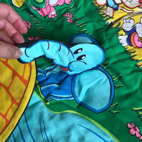 Hraci interaktivní deka pro miminka+4 kostky, 