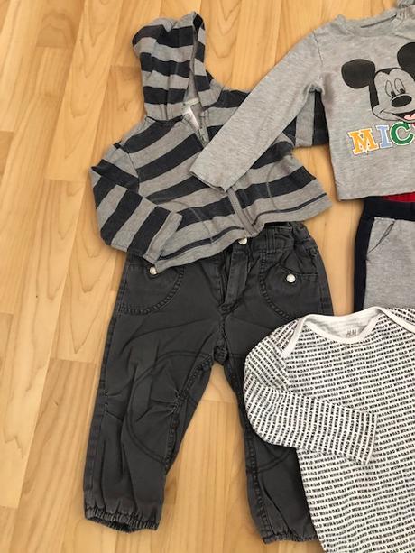 Mix oblečení 5ks, mickey, 86–98