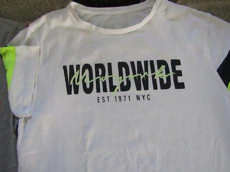 2 x tričko pro kluka zn.c & a- vel.182 + s, c&a,182