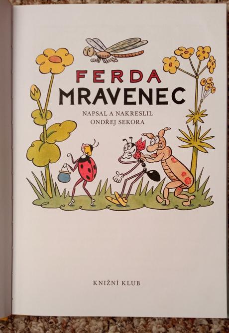 Kniha ferda mravenec,