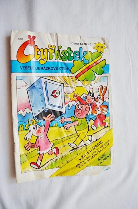 Dětský časopis čtyřlístek 210/ v zajetí magie, 