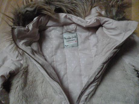 Kožíšková bunda vel. 6-7, 122