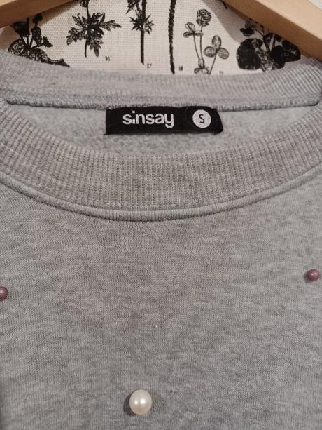 Mikina s perličkami, sinsay,164