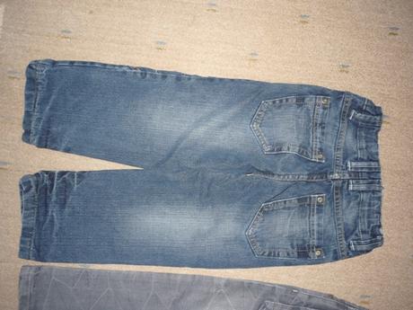 Džíny rifle podšité bavlnou vel 104, 104