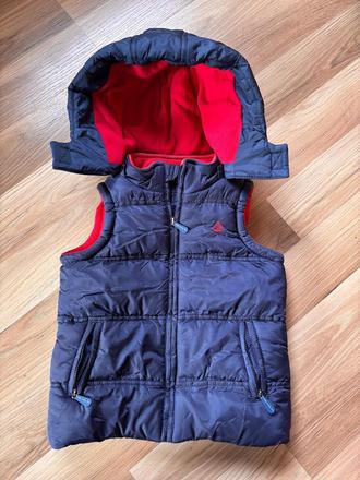 Zateplená prošívaná vesta, 110