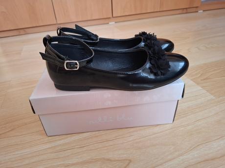 Dívčí lakované střevíce, vel.36, nelli blu,36