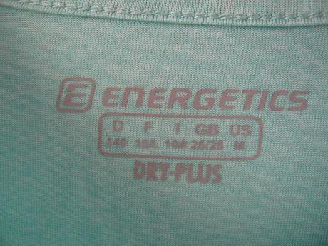 Sportovní elastické mátové tričko energetics, 140