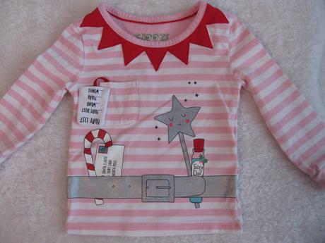 Bavlněné tričko s vánočním motivem v.9-18 měs., 86