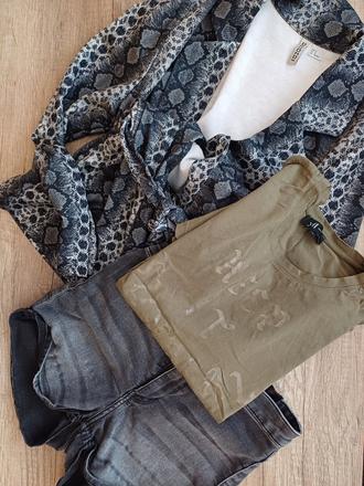 Jarni set tricko kratasy a hadi sako, s