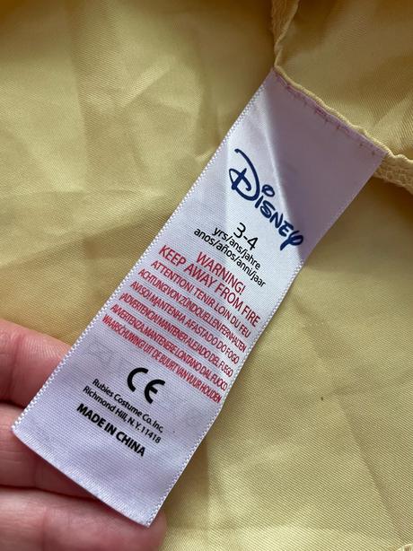 St1/ kostým kráska bell - v.3/4 roky,