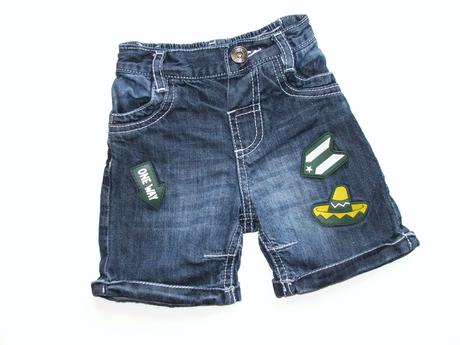 K672 riflové kraťasy vel. 6-12m, 74