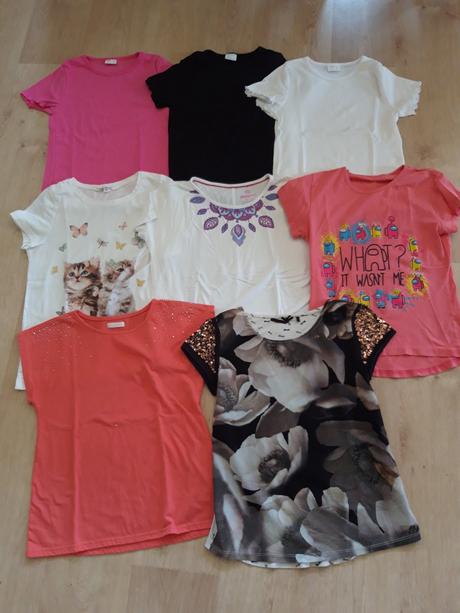 3x triko tričko i jednotlivě, 134