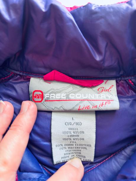 K2/ vesta péřová - v.13/14 let, 164