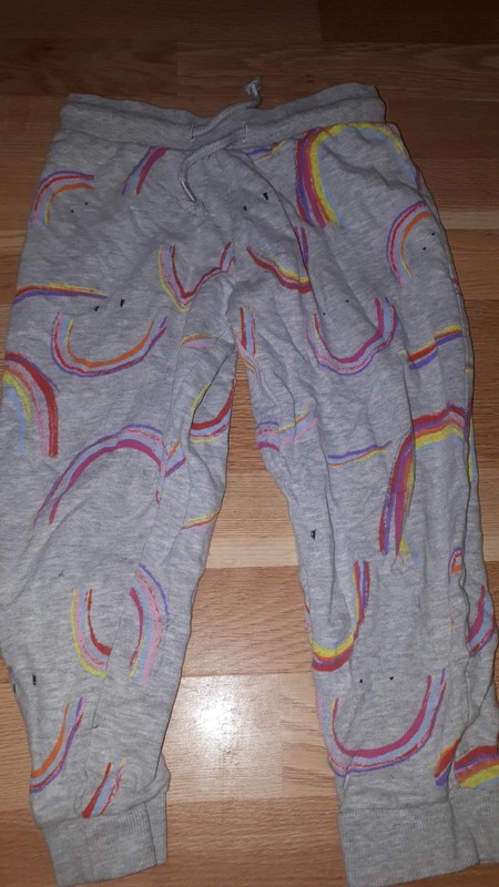 Tepláky s duhy 98 next, next,98