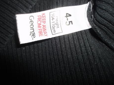 Bolerkový svetr na šatičky george, vel. 4-5 let, george,110