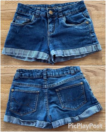 Džínové kraťasy & šortky denim vel. 140, denim,140