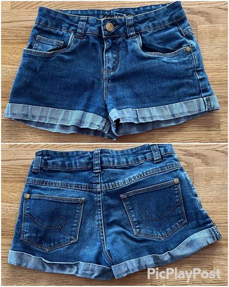 Džínové kraťasy & šortky denim vel. 140, denim,140