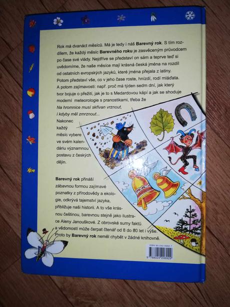 Kniha - barevný rok, 