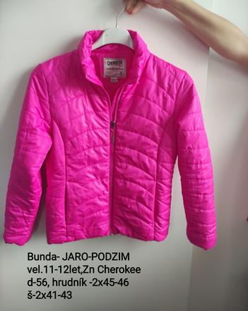 Jarní bunda-neon-11-12let+zdarma botasky, 134