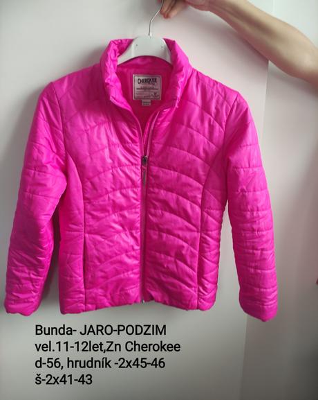 Jarní bunda-neon-11-12let+zdarma botasky, 134