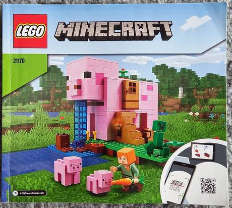 Lego minecraft 21170 - the pig house.,