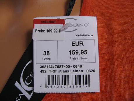 Dámská krásná lososová halenka luisa cerano, 38