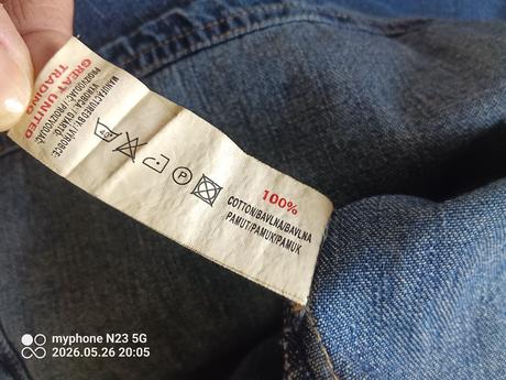Šaty zn."timeout medium denim" vel."34", denim,34