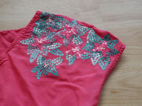 Ruzova bluzka vel. 34 h&m, h&m,34