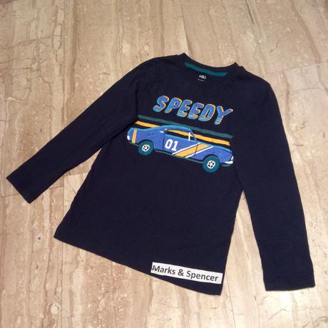 Tričko s autem zn. m&s, marks & spencer,116